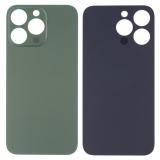 COVER POSTERIORE DI VETRO (BIG HOLE) PER APPLE IPHONE 13 PRO 6.1 VERDE