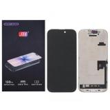 DISPLAY LCD + TOUCHSCREEN DISPLAY COMPLETO PER APPLE IPHONE 16 PRO 6.3 JH CSOT OLED VERSIONE SOFT (FREQUENZA DI AGGIORNAMENTO: 120HZ)