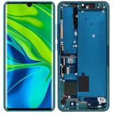 DISPLAY LCD + TOUCHSCREEN DISPLAY COMPLETO + FRAME PER XIAOMI MI NOTE 10 / MI CC9 PRO / MI NOTE 10 PRO (M1910F4G) VERDE AURORA ORIGINALE