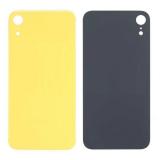 COVER POSTERIORE DI VETRO (BIG HOLE) PER APPLE IPHONE XR 6.1 GIALLO