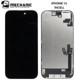 TOUCHSCREEN + DISPLAY LCD DISPLAY COMPLETO PER APPLE IPHONE 16 6.1 MECHANIC INCELL