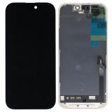 TOUCHSCREEN + DISPLAY OLED DISPLAY COMPLETO PER APPLE IPHONE 17 6.3 NUOVA ORIGINALE (SERVICE PACK + SENSORE FLEX DOPO AVER ESEGUITO LA DIAGNOSI È EMERSO CHE ERA AUTENTICO) (RICHIEDE AGGIORNAMENTO ALL'ULTIMA VERSIONE)