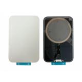 COVER POSTERIORE DI VETRO PER APPLE IPHONE 17 PRO 6.3 ARGENTO