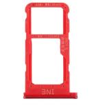 SIM TRAY PER HUAWEI P SMART+ PLUS / NOVA 3I INE-LX1 INE-L21 ROSSO