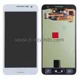 DISPLAY LCD + TOUCHSCREEN DISPLAY COMPLETO SENZA FRAME PER SAMSUNG GALAXY A3 A300F BIANCO