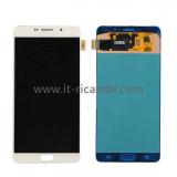 TOUCHSCREEN + DISPLAY LCD DISPLAY COMPLETO SENZA FRAME PER SAMSUNG GALAXY A9 SM-A900F BIANCO
