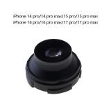 CAMERA 1X PERLA A LUCE BLU PER APPLE IPHONE 14 PRO 6.1 / 14 PRO MAX 6.7 / 15 PRO 6.1 / 15 PRO MAX 6.7 / 16 PRO 6.3 / 16 PRO MAX 6.9 / 17 PRO 6.3 / 17 PRO MAX 6.9