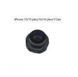 CAMERA 1X PERLA A LUCE BLU PER APPLE IPHONE 15 6.1 / IPHONE 15 PLUS 6.7 / IPHONE 16 6.1 / IPHONE 16 PLUS 6.7 / IPHONE 17 6.3 / IPHONE AIR 6.5