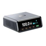 60D 140W STAZIONE DI RICARICA DA TAVOLO INTELLIGENTE CON LCD (USB-C 4 / USB-A 1)