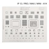 AMAOE IP 12 / PRO / MAX / MINI / A14 STAMPO METALLICO DEGLI IC PER APPLE IPHONE 12 / 12 PRO / 12 PRO MAX / 12 MINI / A14