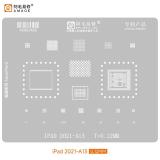 AMAOE IPAD 2021-A13 STAMPO METALLICO DEGLI IC PER IPAD 2021 0.12MM