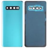 COVER POSTERIORE PER SAMSUNG GALAXY S10 G973F VERDE PRISMA