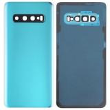 COVER POSTERIORE PER SAMSUNG GALAXY S10 G973F VERDE PRISMA