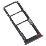 DUAL SIM TRAY PER MOTOROLA MOTO E22 (XT2239) / E22I (XT2239-18) NERO