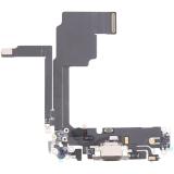 FLEX DI RICARICA PER APPLE IPHONE 15 PRO 6.1 TITANIO NATURALE ORIGINALE