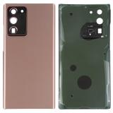 COVER POSTERIORE PER SAMSUNG GALAXY NOTE 20 ULTRA 5G N985F N986F MARRONE MYSTIC ORIGINALE