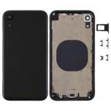 COVER POSTERIORE PER APPLE IPHONE XR 6.1 NERO MATERIALE ORIGINALE