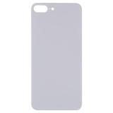 COVER POSTERIORE DI VETRO (BIG HOLE) PER APPLE IPHONE 8 PLUS 5.5 BIANCO