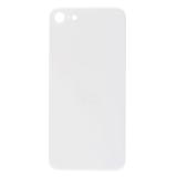 COVER POSTERIORE DI VETRO (BIG HOLE) PER APPLE SE 2020 4.7 BIANCO