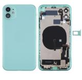 COVER POSTERIORE CON RICAMBI PER APPLE IPHONE 11 6.1 VERDE MATERIALE ORIGINALE