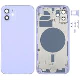 COVER POSTERIORE PER APPLE IPHONE 12 6.1 VIOLA OEM