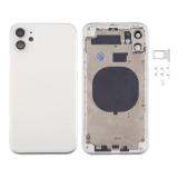 COVER POSTERIORE PER APPLE IPHONE 11 6.1 BIANCO MATERIALE ORIGINALE