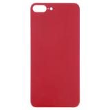 COVER POSTERIORE DI VETRO (BIG HOLE) PER APPLE IPHONE 8 PLUS 5.5 ROSSO