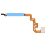 TASTO HOME + IMPRONTE FLEX COMPLETO PER XIAOMI REDMI NOTE 11S 4G (2201117SG 2201117SI) / REDMI NOTE 11 (2201117TG) / POCO M4 PRO 4G (MZB0B5VIN 2201117PI 2201117PG) BLU
