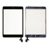 TOUCH + TASTO HOME FLEX COMPLETO PER APPLE IPAD MINI / IPAD MINI 2 ORIGINALE CON IC NERO