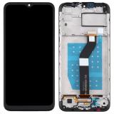 TOUCHSCREEN + DISPLAY LCD DISPLAY COMPLETO + FRAME PER MOTOROLA MOTO G8 POWER LITE XT2055-2 NERO ORIGINALE (SERVICE PACK 5D68C16532)