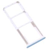 DUAL SIM TRAY PER XIAOMI REDMI NOTE 11 (2201117TG 2201117TI 2201117TY 2201117TL) / REDMI NOTE 11S 4G (2201117SG 2201117SI) BIANCO / BLU