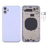 COVER POSTERIORE PER APPLE IPHONE 11 6.1 VIOLA MATERIALE ORIGINALE