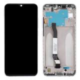 DISPLAY LCD + TOUCHSCREEN DISPLAY COMPLETO + FRAME PER XIAOMI REDMI NOTE 8 (M1908C3JH M1908C3JG M1908C3JI) / REDMI NOTE 8 2021 (M1908C3JGG) BIANCO ORIGINALE (SERVICE PACK)