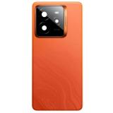 COVER POSTERIORE PER REALME GT7 PRO (RMX5010 RMX5011) ARANCIA ORIGINALE