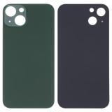 COVER POSTERIORE DI VETRO (BIG HOLE) PER APPLE IPHONE 13 6.1 VERDE