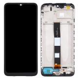 DISPLAY LCD + TOUCHSCREEN DISPLAY COMPLETO + FRAME PER XIAOMI REDMI 9A (M2006C3LG) / REDMI 9AT / REDMI 9C NERO ORIGINALE