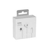 AURICOLARI CON CONFEZIONE PER APPLE IPHONE 7G / 7P / 8G / 8P / X / XS / XR / XS MAX / 11 / 11 PRO / 11 PRO MAX / 12 / 12 MINI / 12 PRO / 12 PRO MAX / 13 / 13 MINI / 13 PRO / 13 PRO MAX MATERIALE ORIGINALE