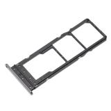 DUAL SIM TRAY PER MOTOROLA MOTO E20 (XT2155 XT2155-1 XT2155-3) GRIGIO