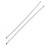 SET 2 ANTENNA PER SAMSUNG GALAXY A33 5G A336B (ROSSO 117MM / BLU 117MM)