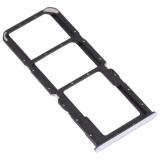 DUAL SIM TRAY PER OPPO A74 5G (CPH2197 CPH2263) ARGENTO