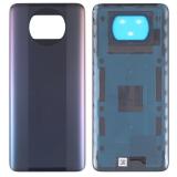 COVER POSTERIORE PER XIAOMI POCO X3 PRO (M2102J20SG M2102J20SI) NERO