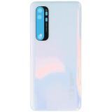 COVER POSTERIORE PER XIAOMI MI NOTE 10 LITE (M2002F4LG ) BIANCO ORIGINALE