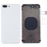 COVER POSTERIORE PER APPLE IPHONE 8 PLUS 5.5 BIANCO