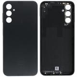 COVER POSTERIORE PER SAMSUNG GALAXY A14 A145R NERO ORIGINALE