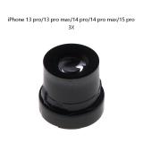 CAMERA 3X PERLA A LUCE BLU PER APPLE IPHONE 13 PRO 6.1 / IPHONE 13 PRO MAX 6.7 / IPHONE 14 PRO 6.1 / 14 PRO MAX 6.7 / 15 PRO 6.1