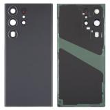 COVER POSTERIORE PER SAMSUNG GALAXY S23 ULTRA 5G S918B NERO FANTASMA