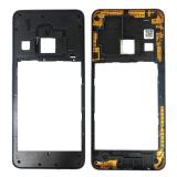 COVER CENTRALE B PER ZTE BLADE A75 5G (Z2357N) NERO ORIGINALE