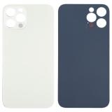 COVER POSTERIORE DI VETRO (BIG HOLE) PER APPLE IPHONE 12 PRO 6.1 BIANCO