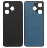 COVER POSTERIORE  (CN VERSION) PER XIAOMI REDMI 13 (2404ARN45A 24040RN64Y) NERO ORIGINALE (NO CE LOGO)