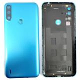 COVER POSTERIORE PER MOTOROLA MOTO E7 POWER / MOTO E7i POWER XT2097 BLU ORIGINALE